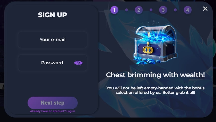 Registration Process BetItAll