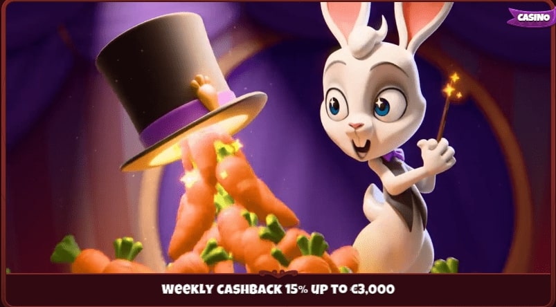 Magius Casino cashback