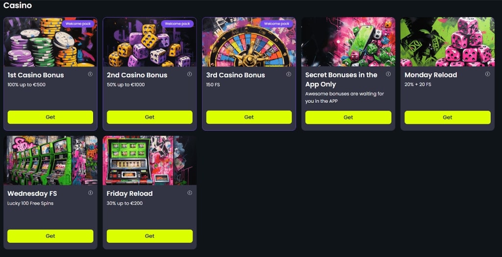 Starzino bonus