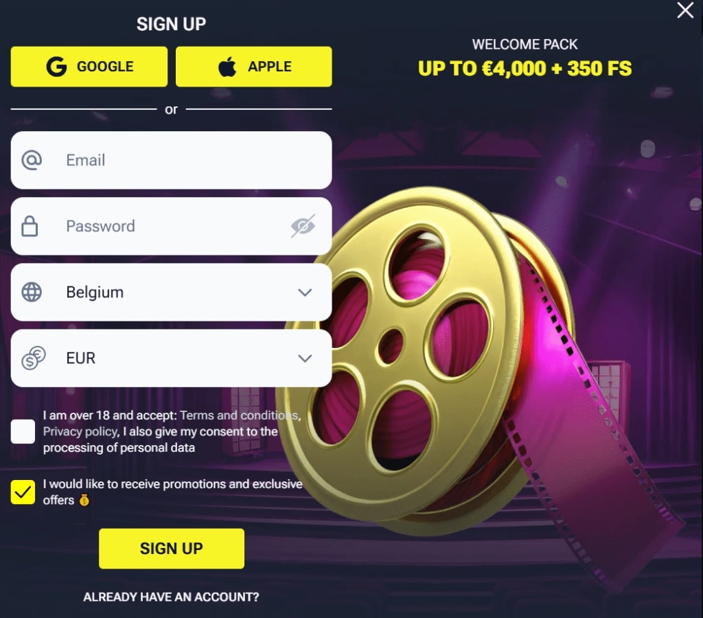 Volt Casino login